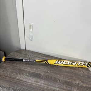 Worth Legit SBLU3 Slowpitch Softball Bat 34in 27oz 2-1/4 Dia. Yellow